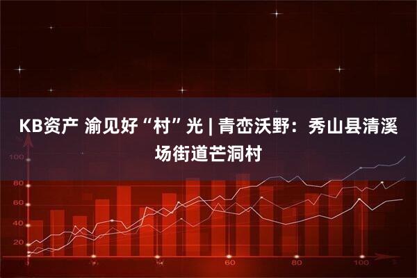 KB资产 渝见好“村”光 | 青峦沃野：秀山县清溪场街道芒洞村