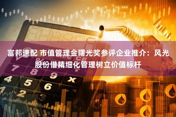 富邦速配 市值管理金曙光奖参评企业推介：风光股份借精细化管理树立价值标杆
